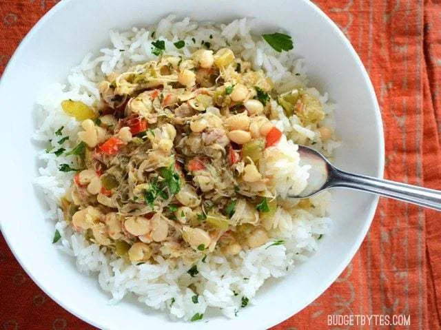 Creole White Beans with Chicken