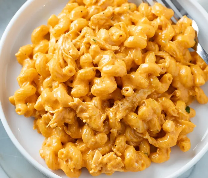 Buffalo Chicken Mac and Cheese