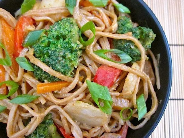 Peanut Soba Stir Fry