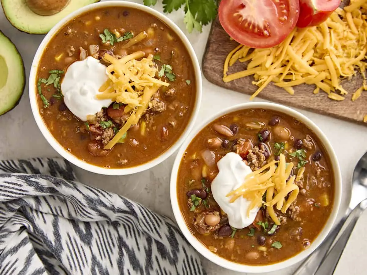Easy Taco Soup Recipe