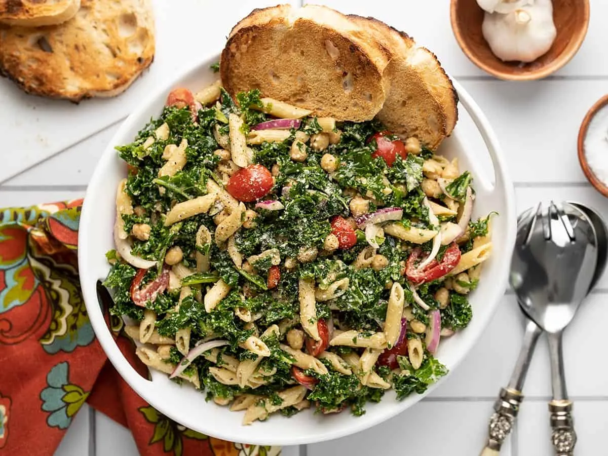 Kale Pasta Salad