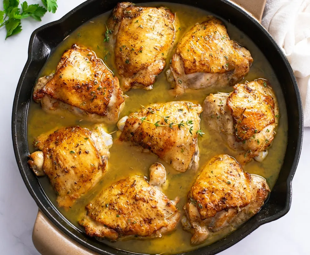 Baked Chicken Thighs
