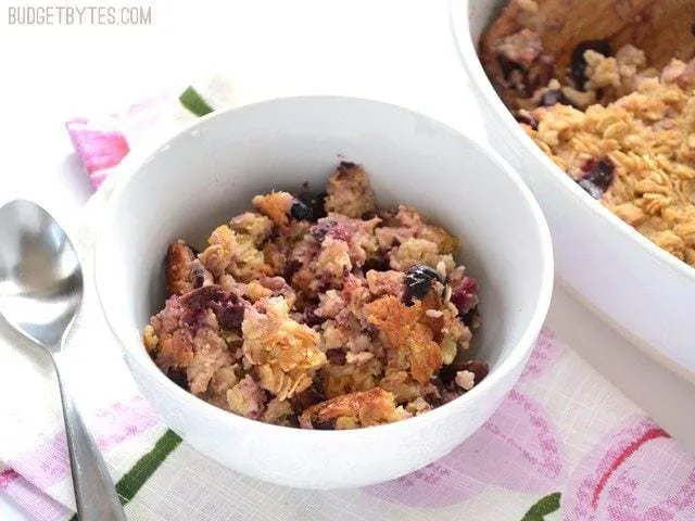 Apple Cherry Baked Oatmeal