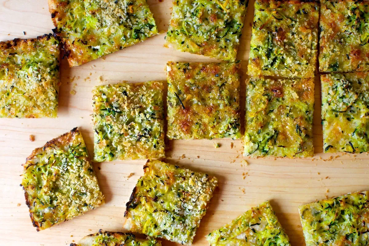 summer squash pizza