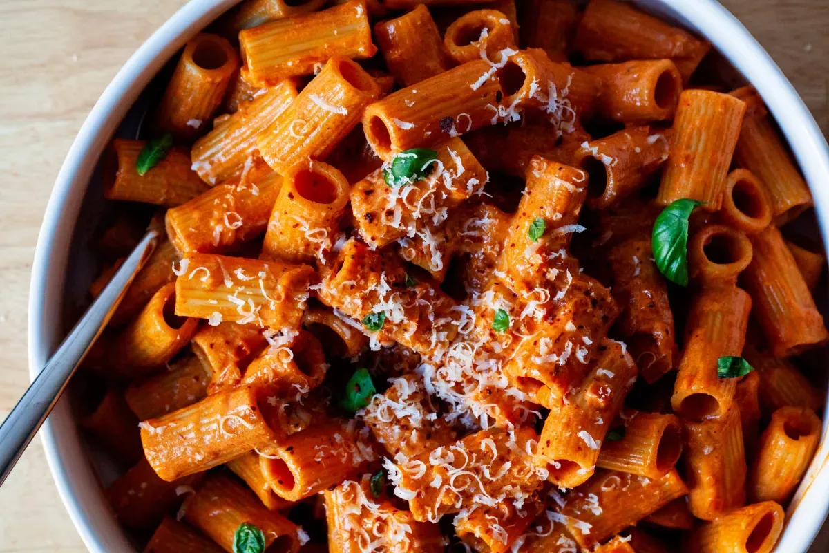 rigatoni alla vodka