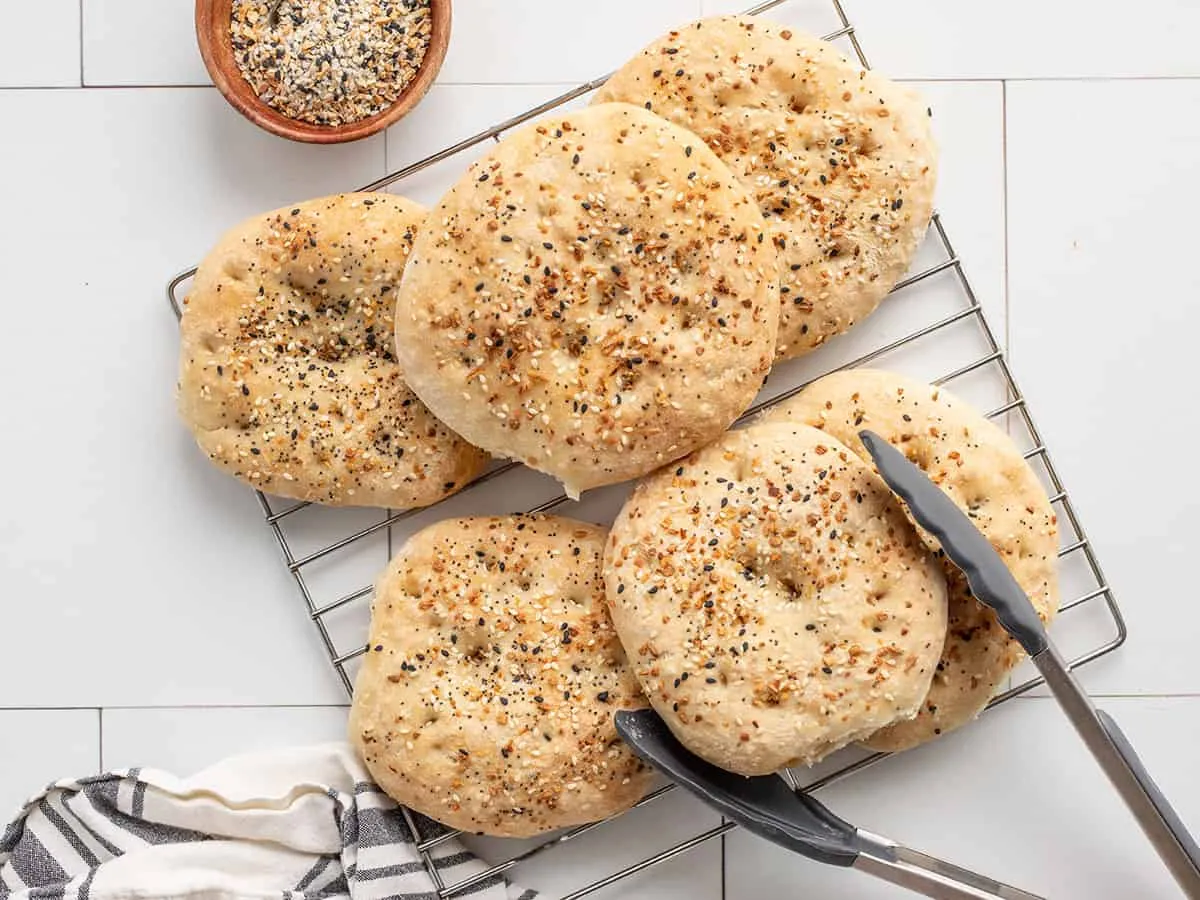 "Everything But the Bagel" Sandwich Rounds