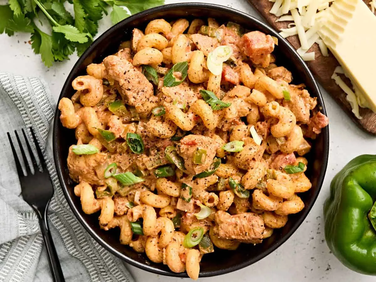 Creamy Chicken Fajita Pasta