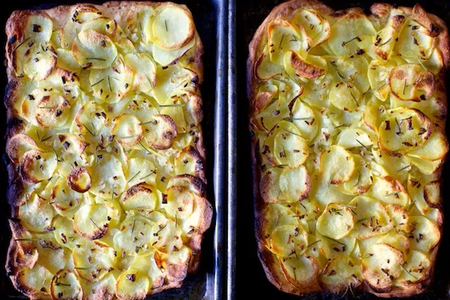 potato pizza, even better