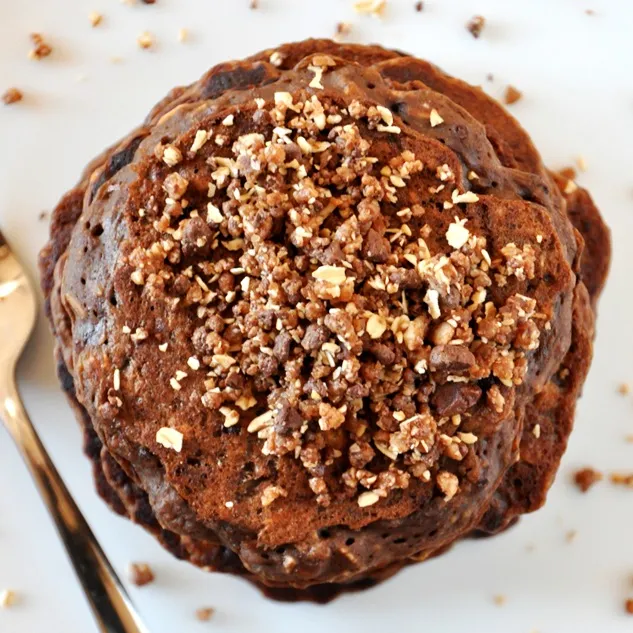 No-Bake Cookie Pancakes