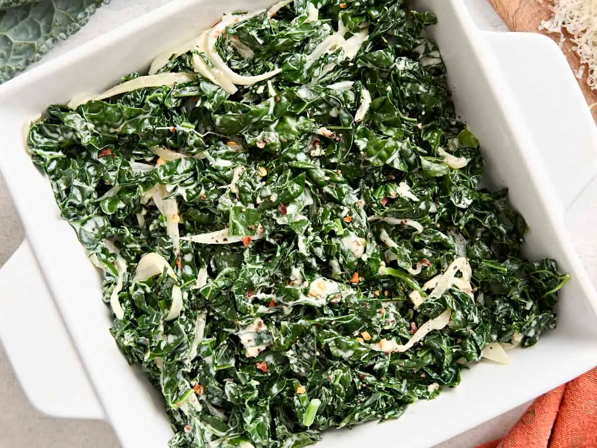 Creamed Kale Recipe