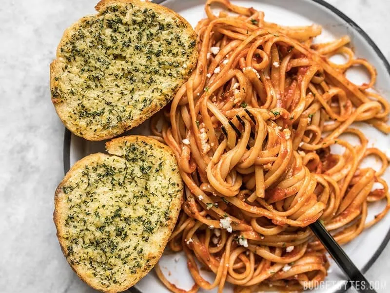 Homemade Freezer Garlic Bread