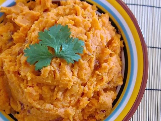 Chipotle Mashed Sweet Potatoes