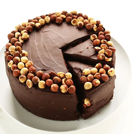 1-Bowl Chocolate Hazelnut Cake (Vegan + GF)