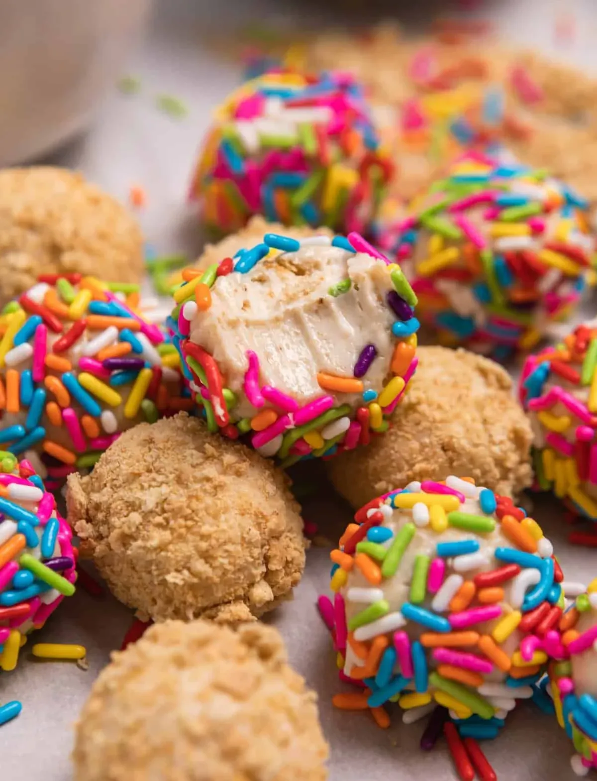 No Bake Cheesecake Balls