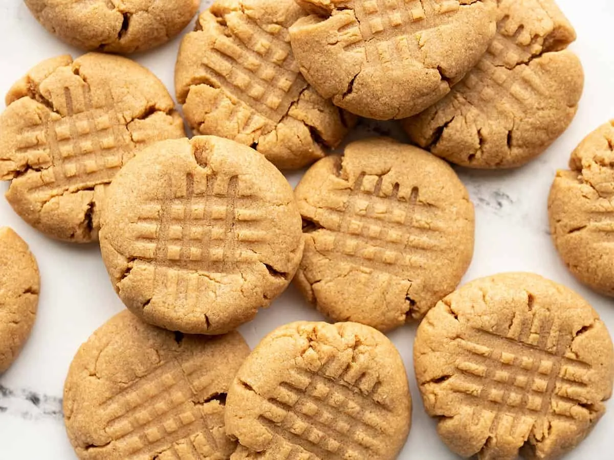 Flourless Peanut Butter Cookies
