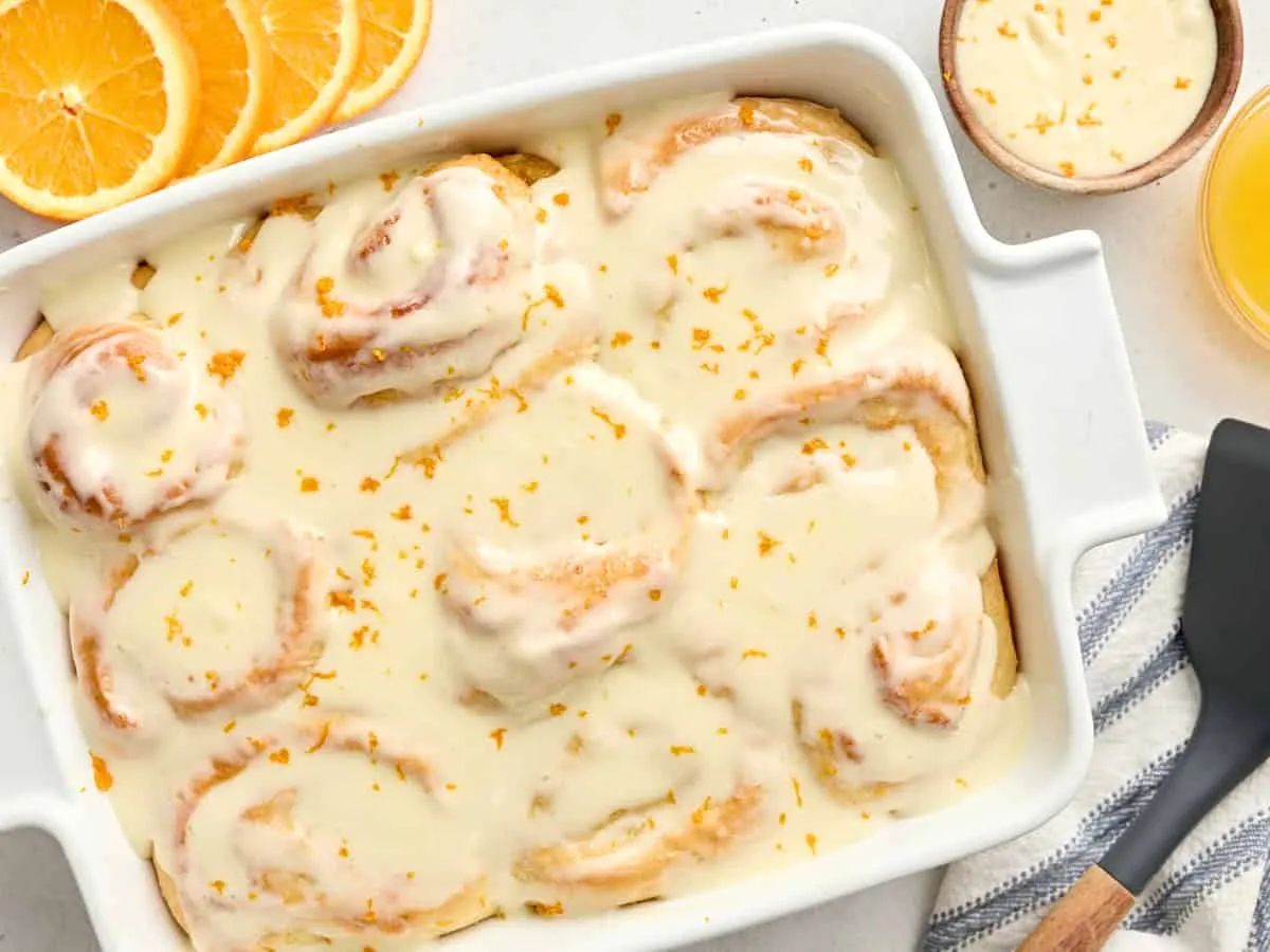 Homemade Orange Rolls