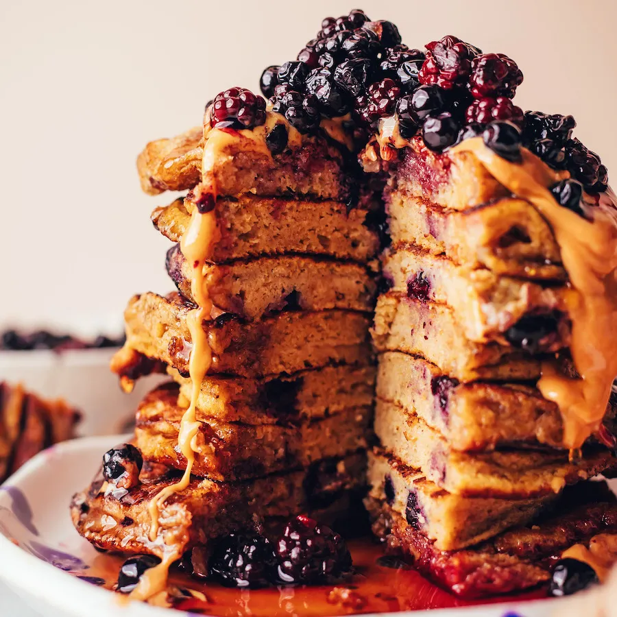 Grain-Free Plantain Pancakes (1 Blender!)
