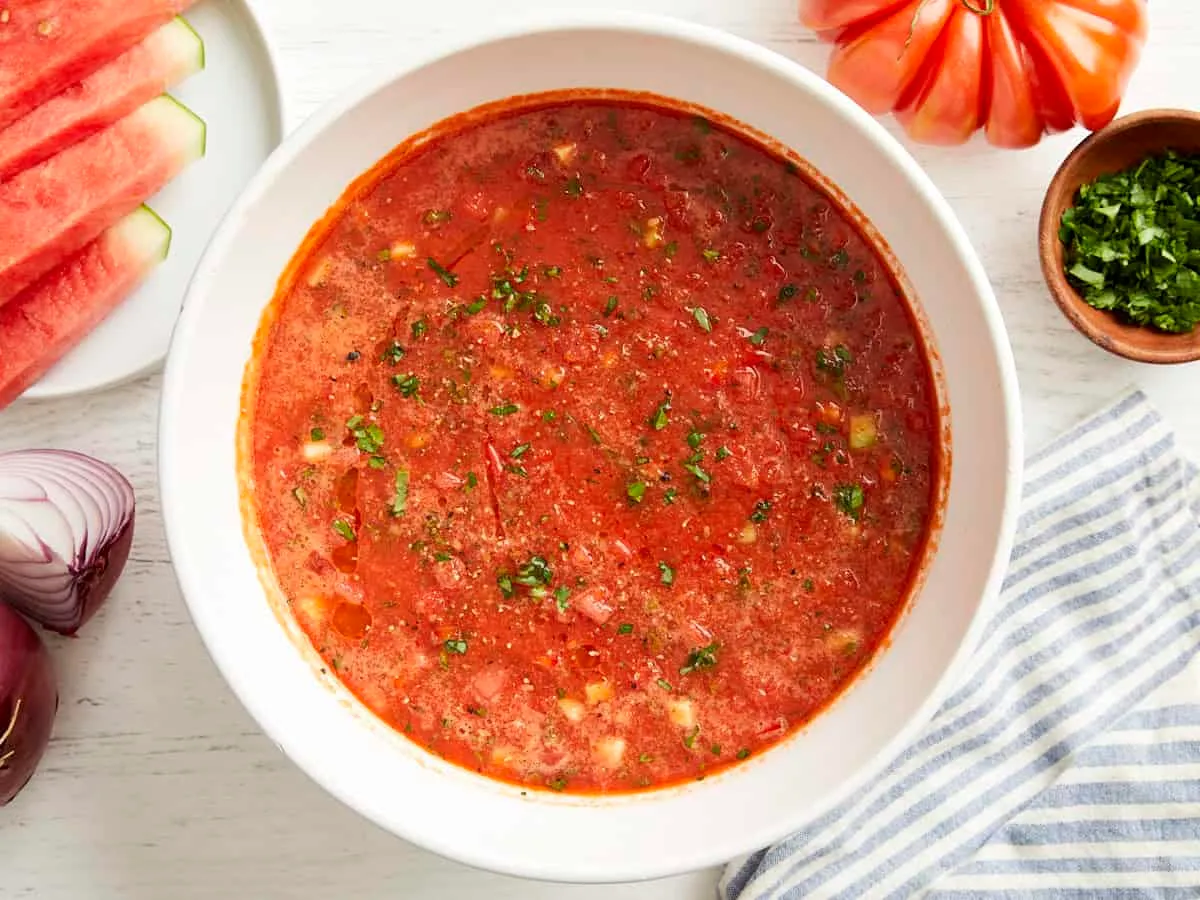 Watermelon Gazpacho