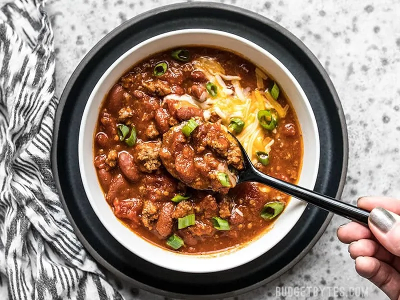 Rice Cooker Chili