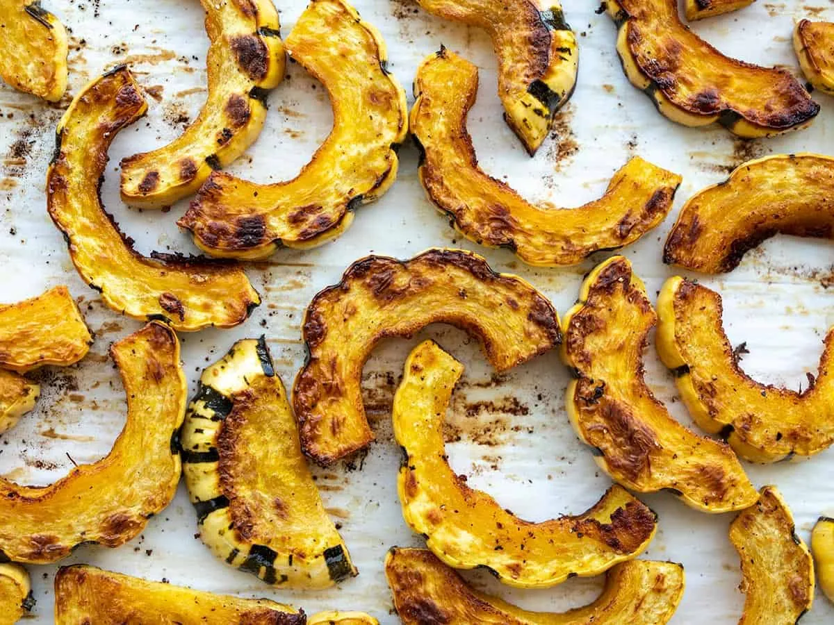 Roasted Delicata Squash