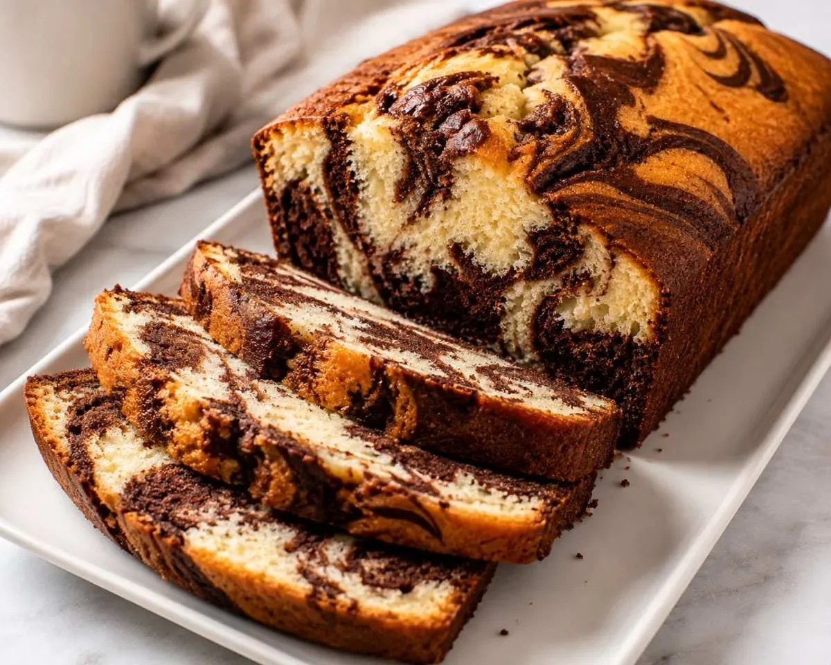 Moist Marble Cake – Easy and Delicious