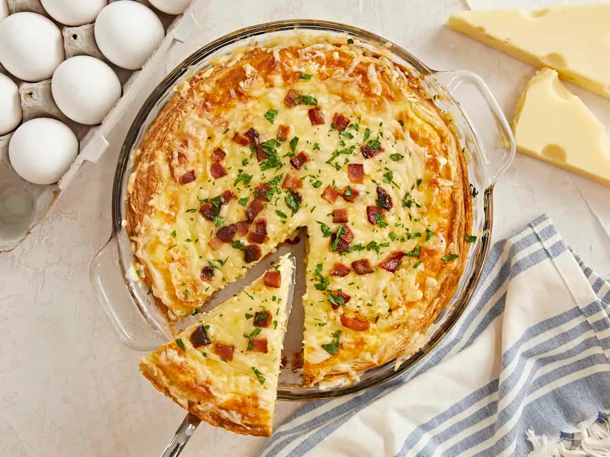 Easy Quiche Lorraine