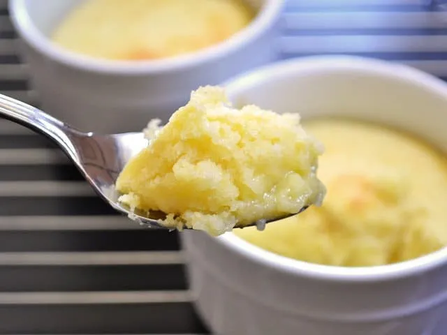Lemon Pudding Cakes for Two
