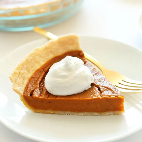 Vegan Gluten-Free Pumpkin Pie