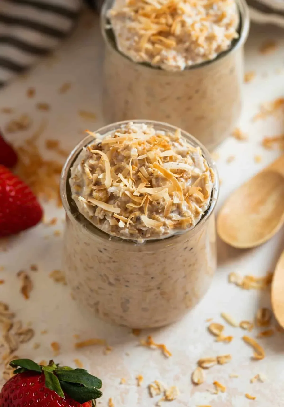 Coconut Cream Pie Overnight Oats