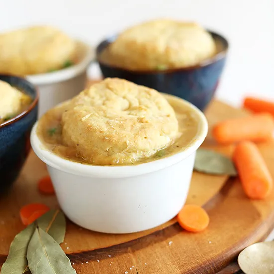 1-Hour Vegan Pot Pies