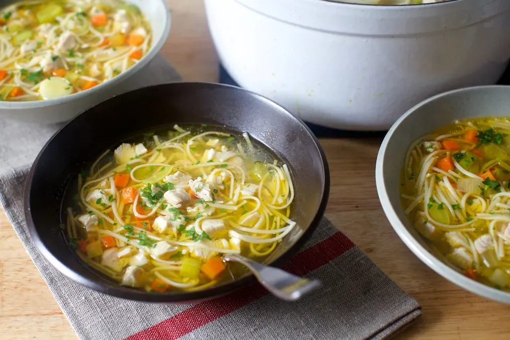 my ultimate chicken noodle soup