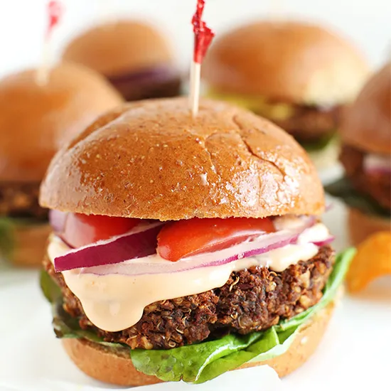 7-Ingredient Veggie Sliders