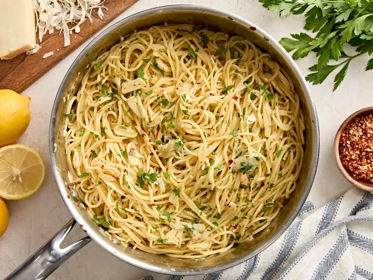 Spaghetti Aglio e Olio Recipe
