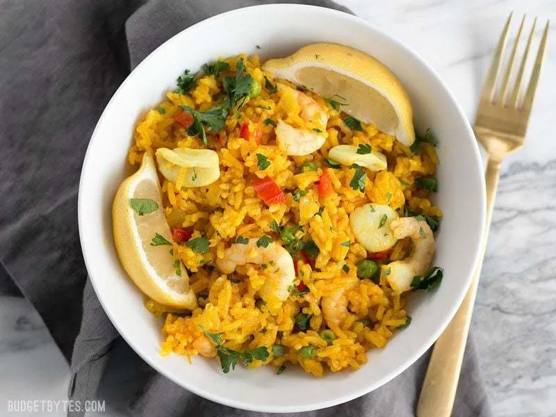 Seafood Rice Skillet