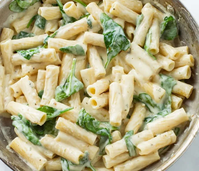 Creamy Spinach Pasta