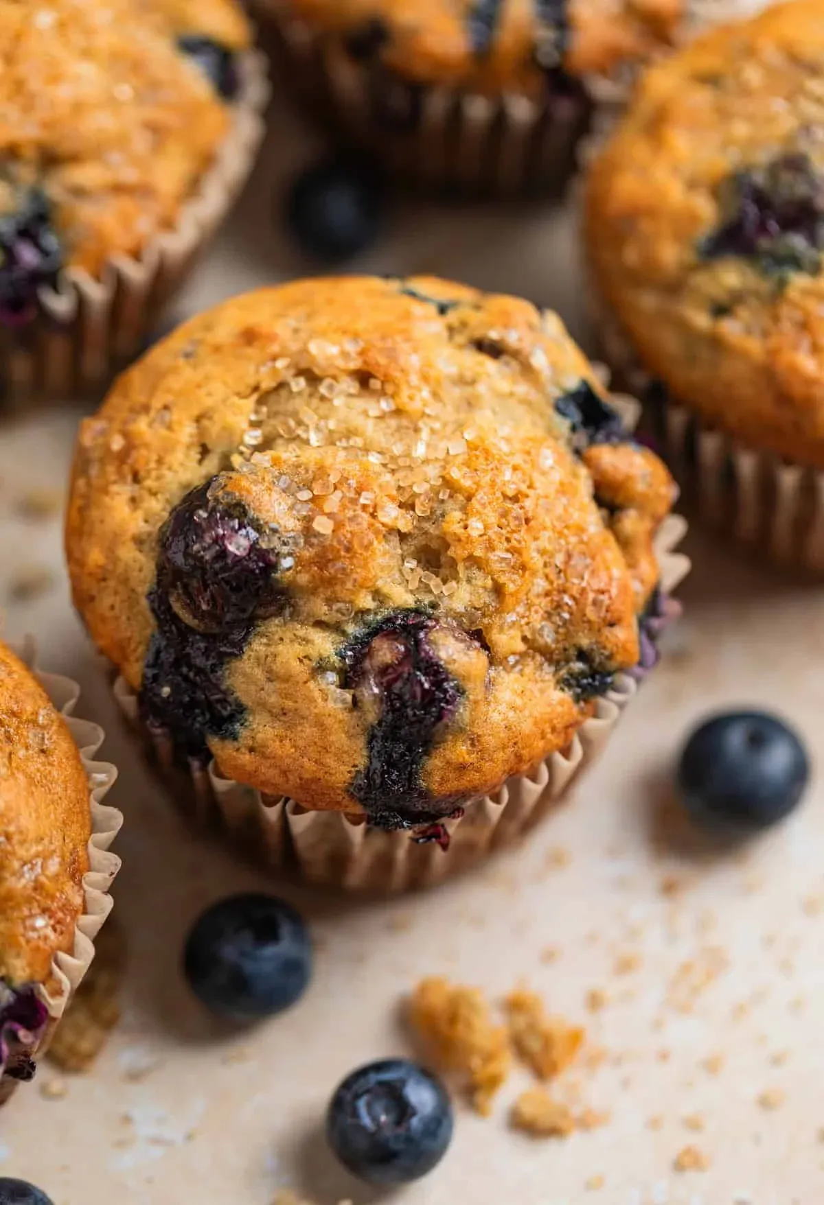 Banana Blueberry Muffins