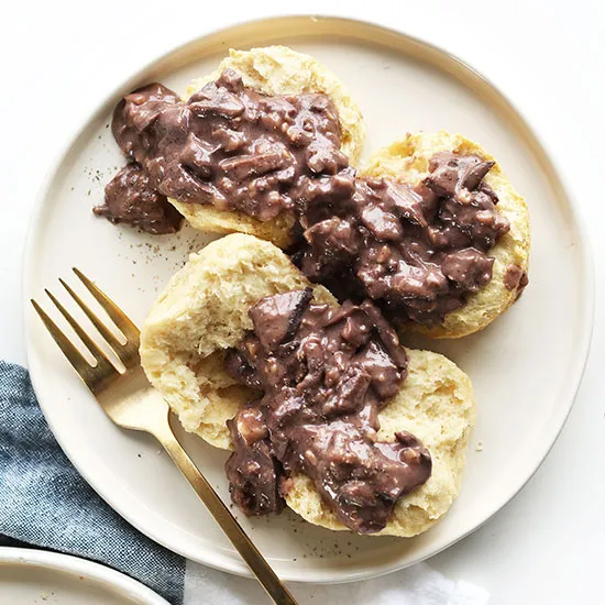 Vegan Biscuits and Gravy