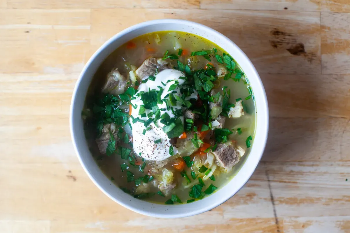 veselka’s cabbage soup