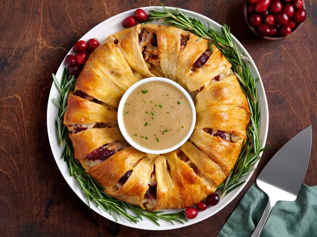 Holiday Leftovers Wreath
