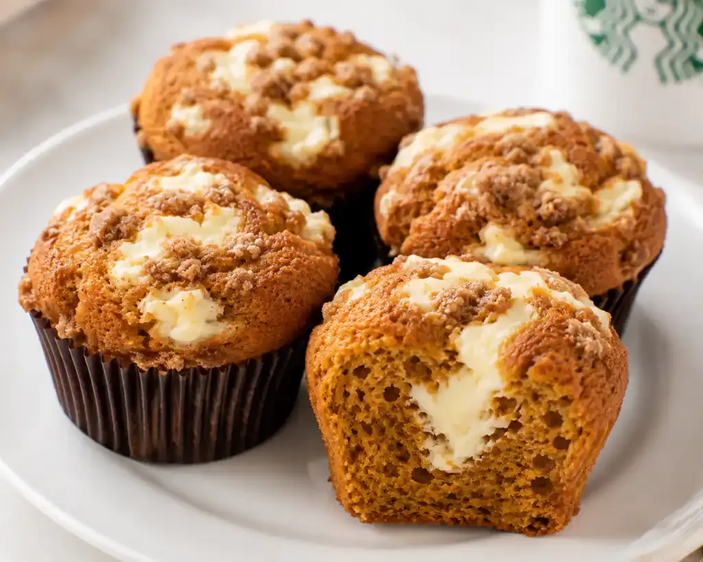 Pumpkin Cream Cheese Muffins