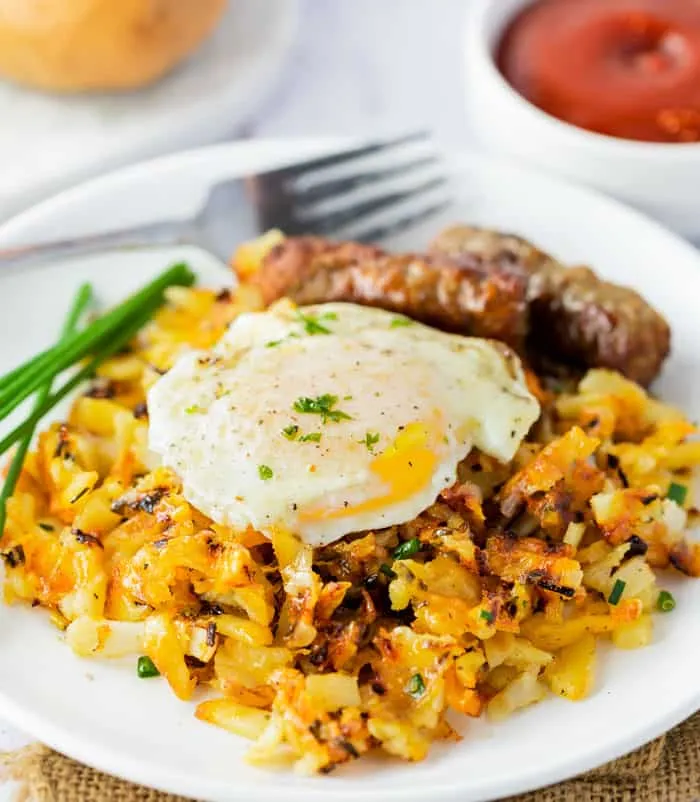 Waffle Iron Hash Browns