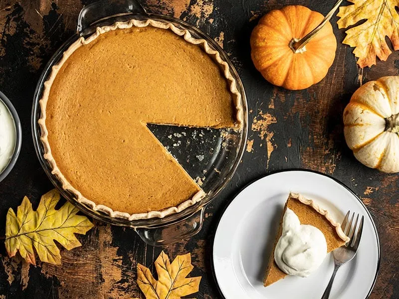 Maple Brown Butter Pumpkin Pie