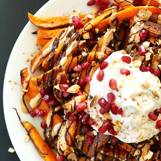 Superfood Sweet Potato Dessert Fries