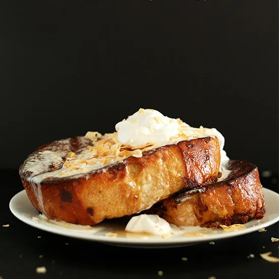 Coconut Cream Pie French Toast