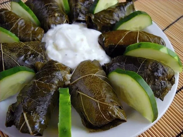 Dolmas (Stuffed Grape Leaves)