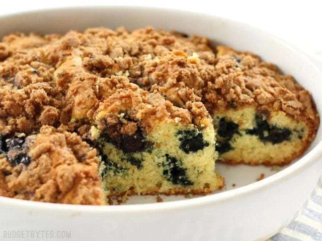 Blueberry Buttermilk Coffee Cake