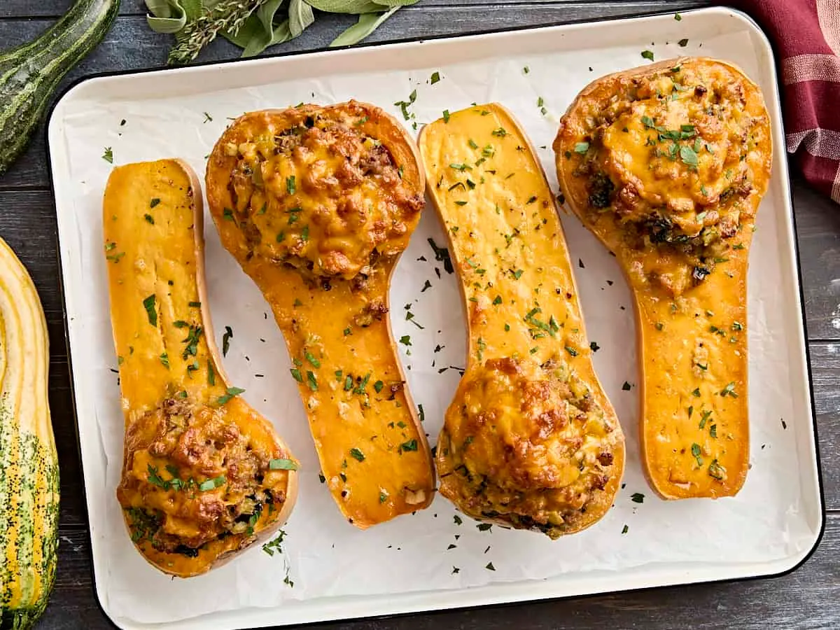 Stuffed Butternut Squash Recipe
