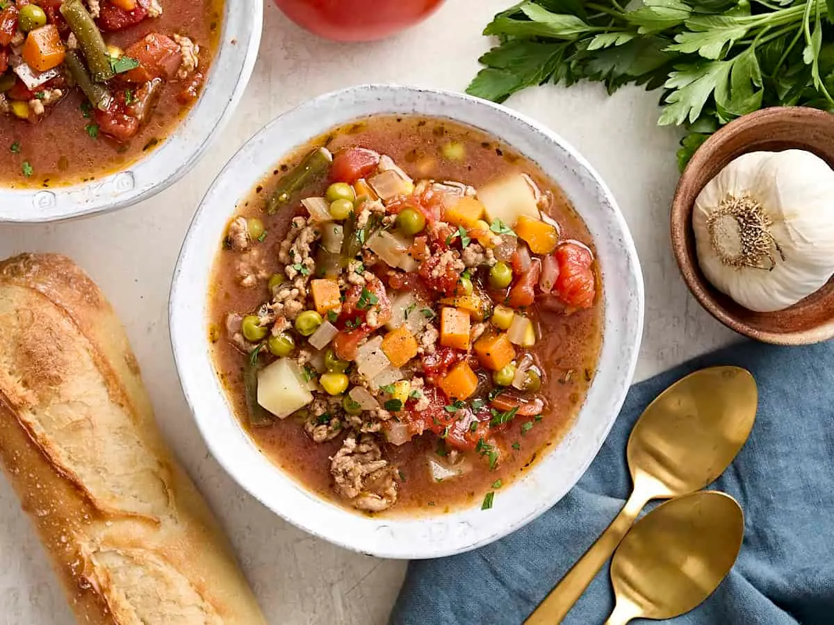 Vegetable Beef Soup Recipe