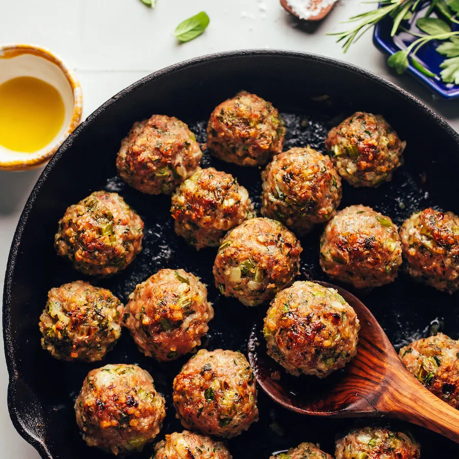 Thanksgiving Turkey Meatballs