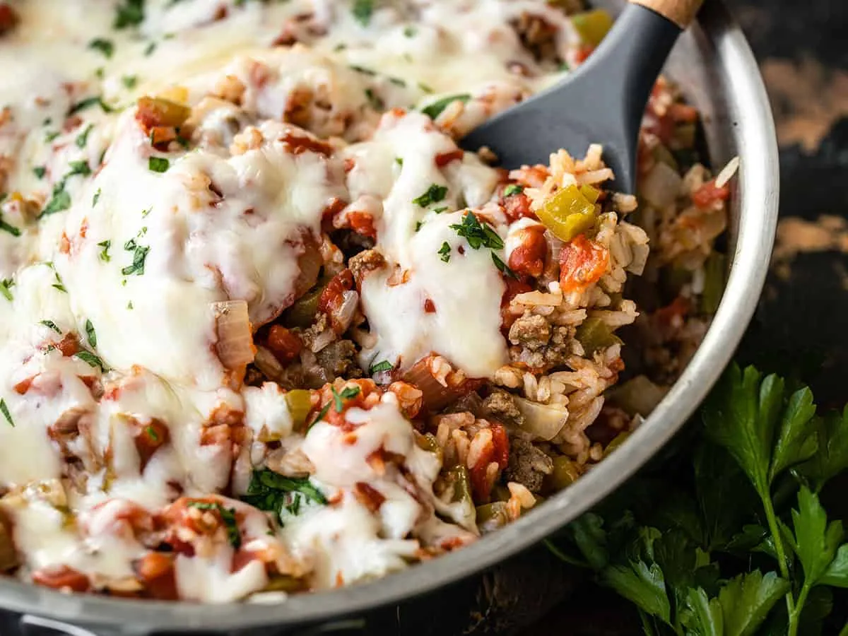 Unstuffed Bell Peppers